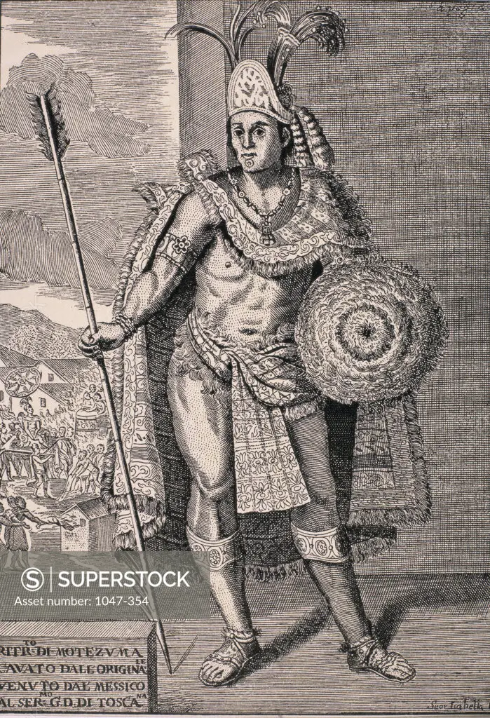 Montezuma II  Aztec Emperor of Mexico  