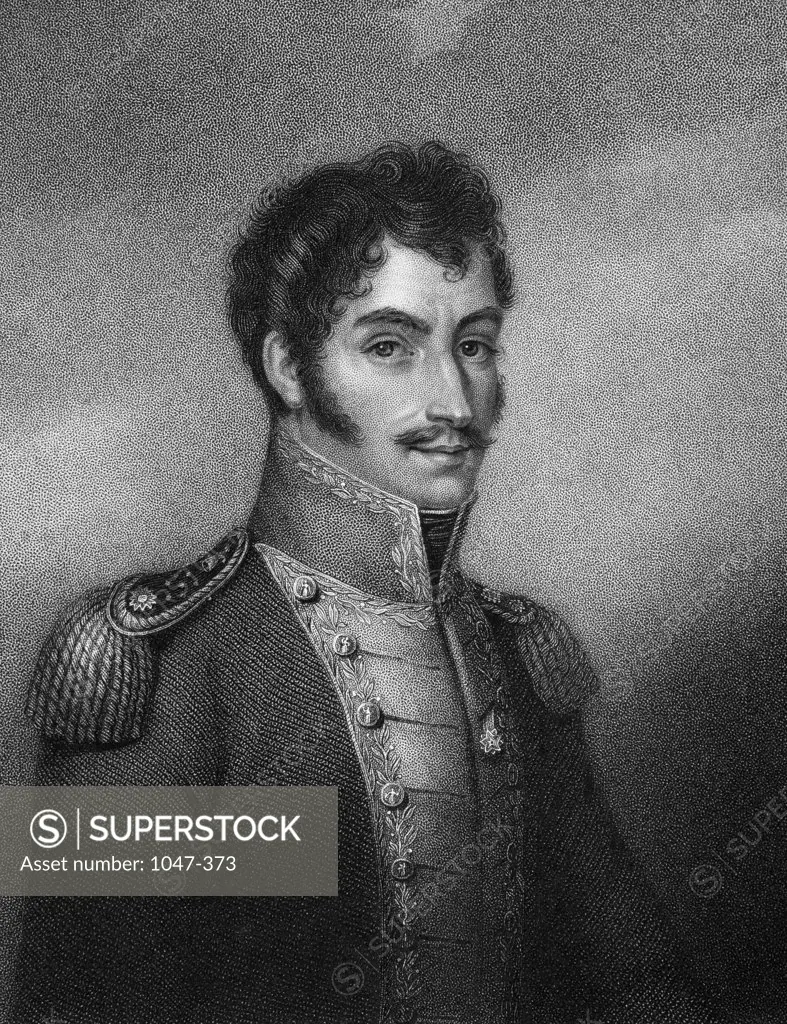 Simon Bolivar (1783-1830)  South American Statesman & Revolutionary Stock Montage, Inc. 