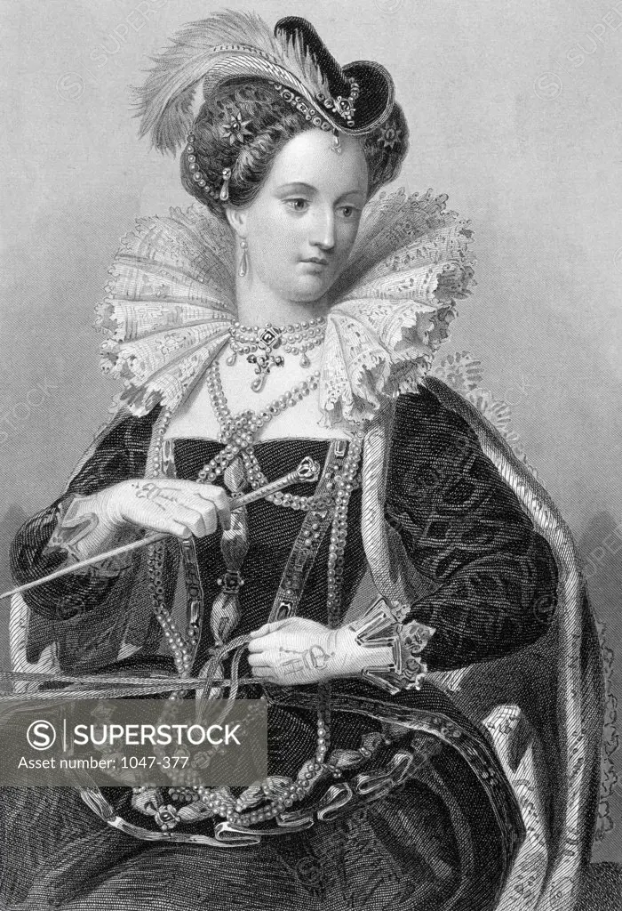 Elizabeth I (1533-1603)  Queen of England  Stock Montage, Inc. 
