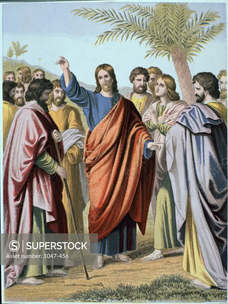 Christ Sending Forth His Disciples Illustration 