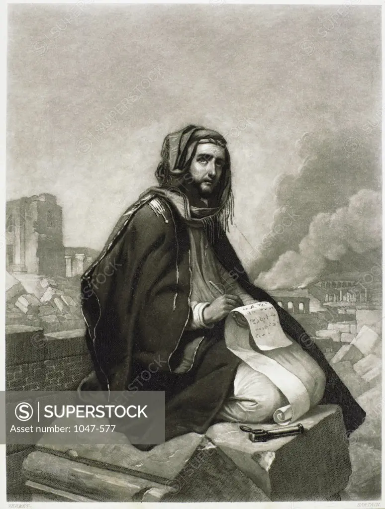 Jeremiah (650-570 B.C.) Hebrew Prophet (from the Original by Venet) Artist Unknown