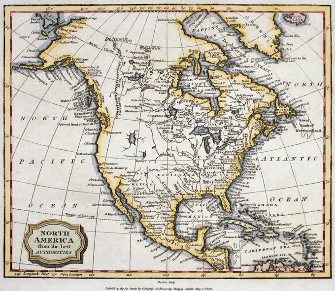 North America 1806 Maps 