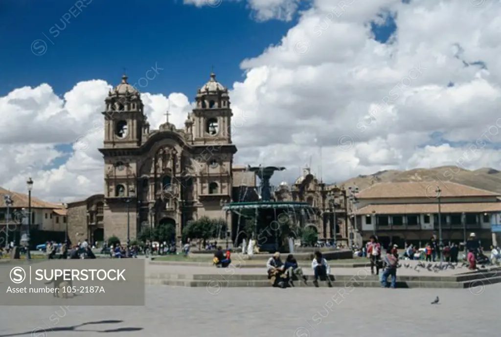 La Compania Church Plaza de Armas Cuzco Peru