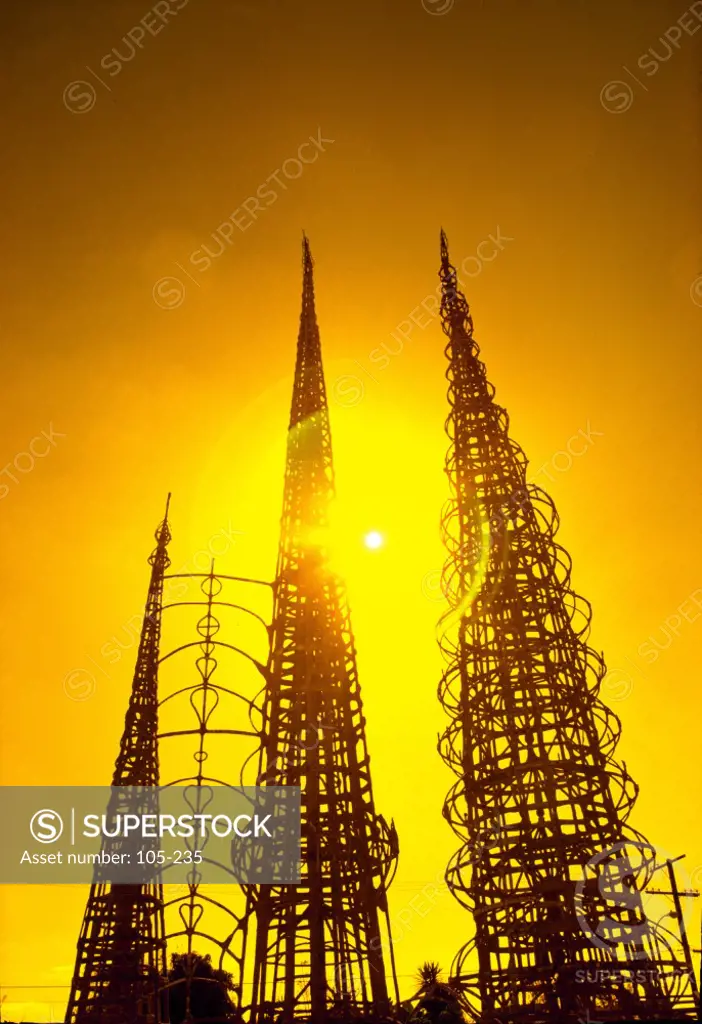 Watts Towers Los Angeles California USA