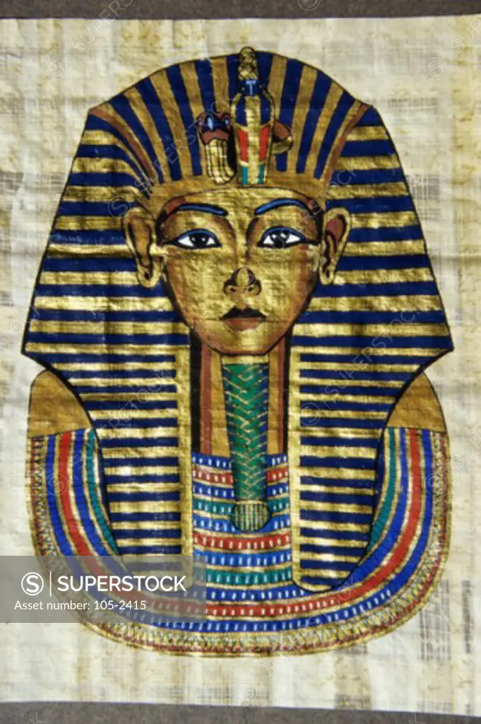 Egyptian Painting on Papyrus