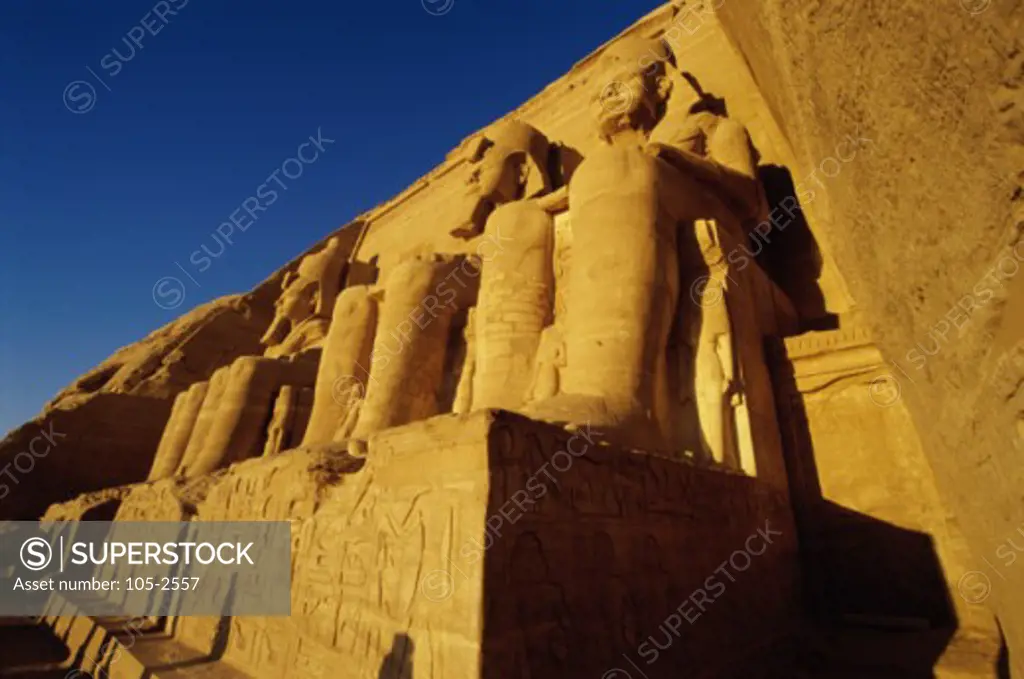 Temple of Ramses II Abu Simbel Egypt