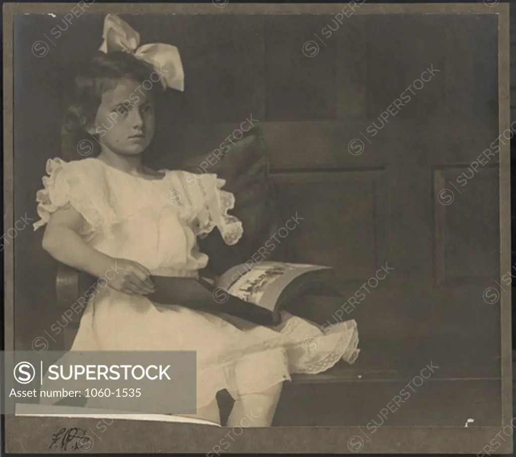 Portrait of Margaret Hale as a child