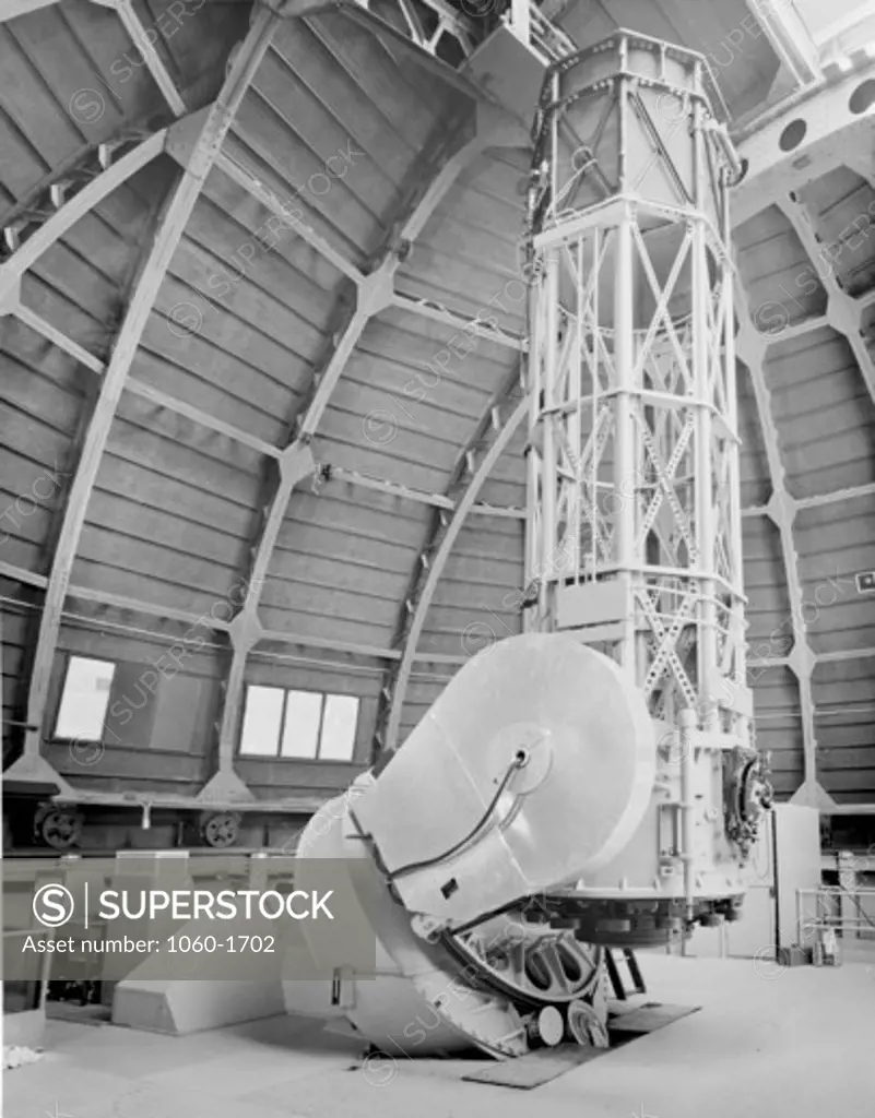 REMODELED 60-INCH TELESCOPE FROM THE EAST.