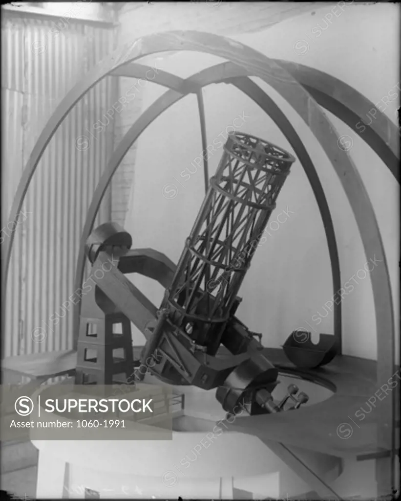 MODEL OF 100-INCH TELESCOPE, VIEW FROM THE SOUTHWEST.