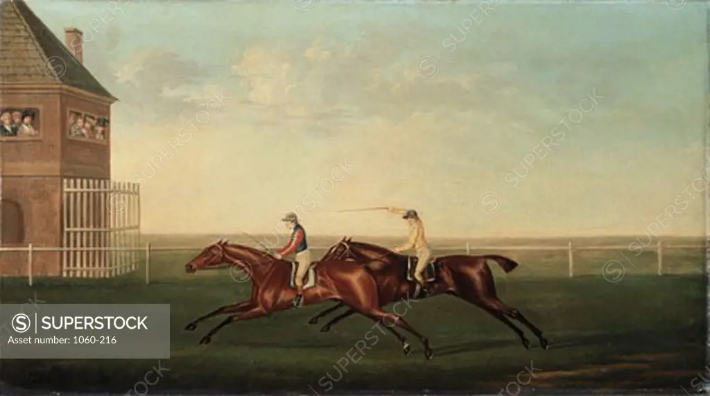 A Match At Newmarket, No. 1 1790 John Nost Sartorius (1759-1828 British) Oil On Canvas The Huntington Library, Art Collections and Botanical Gardens, San Marino, CA
