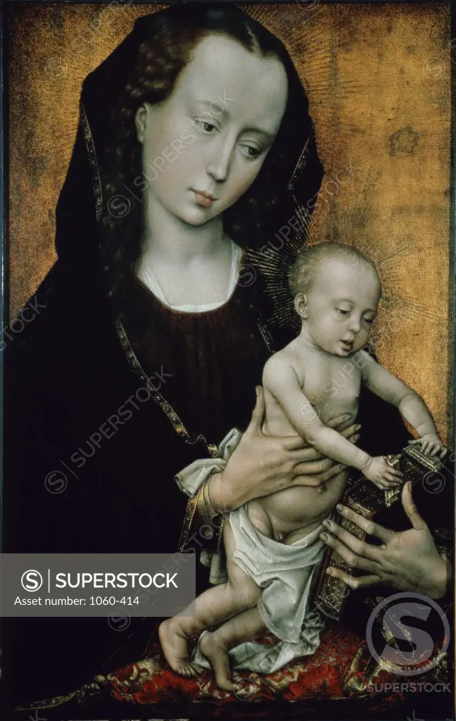 Madonna and Child  c.1460  Rogier van der Weyden (c.1399-1464/Netherlandish) Oil on wood panel  The Huntington Library, Art Collections, & Botanical Gardens, San Marino, California      