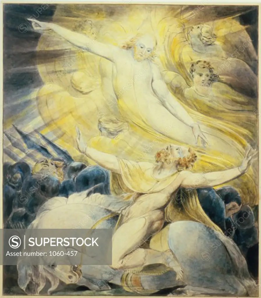The Conversion of Saul 1800 William Blake (1757-1827 British) The Huntington - San Marino, California 
