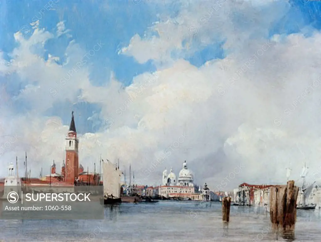 View of Venice 1826 Richard Parkes Bonington (1801-1828 British) The Huntington-San Marino, California 