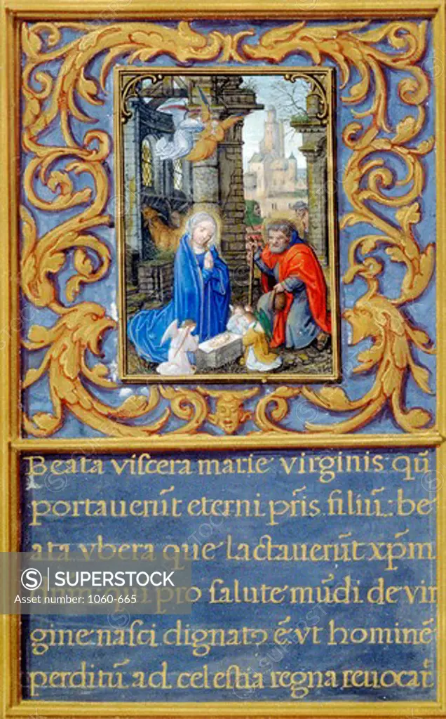Nativity Book of Hours (Spanish) Simon Bening (ca. 1483-1561Netherlandish) The Huntington Library, Art Collections, and Botanical Gardens, San Marino, California 