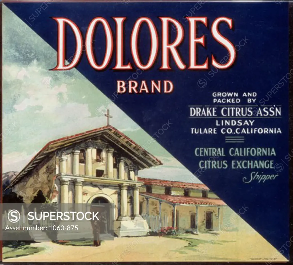 Dolores Brand-Drake Citrus Association Promotional Literature  Posters The Huntington-San Marino, California 