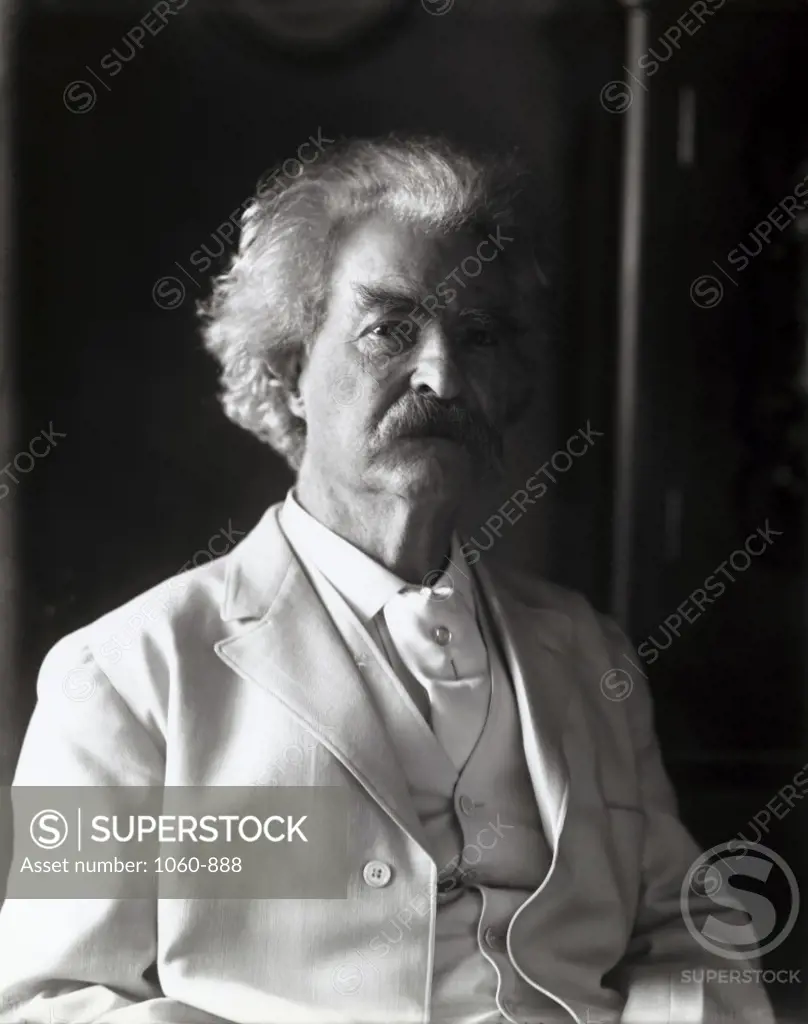 Samuel L. Clemens (Mark Twain) (1835-1910)  American Author