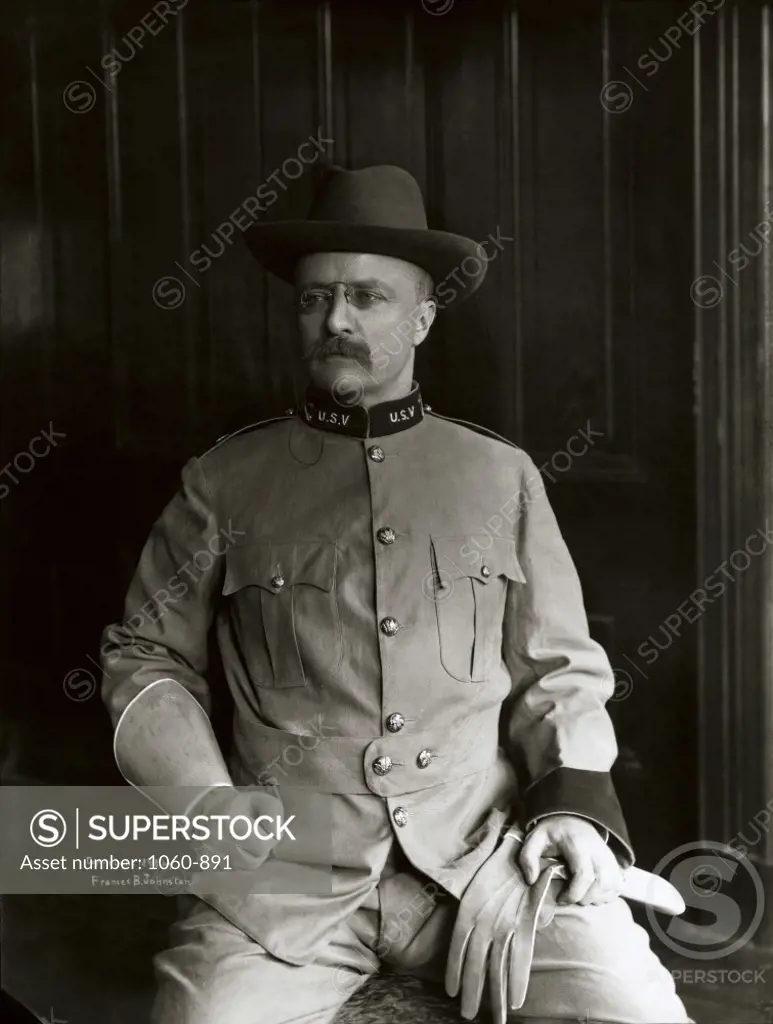 Theodore Roosevelt, 1898, 26th President of the United States