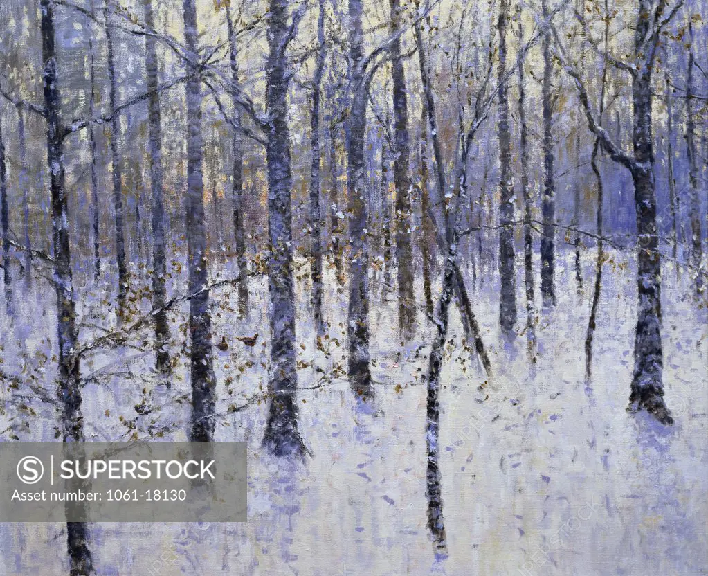 Winter Wonderland, February Morning 1998 Charles Neal (b.1951/British) Oil on canvas