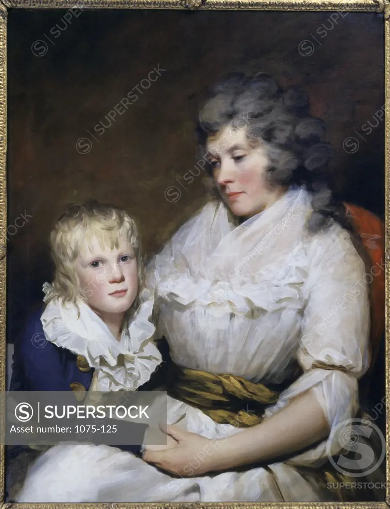 Lady Harriet Don with her Son  Sir Henry Raeburn (1756-1823/Scottish) Oil on Canvas   The Cummer Museum of Art and Gardens, Jacksonville, Florida 