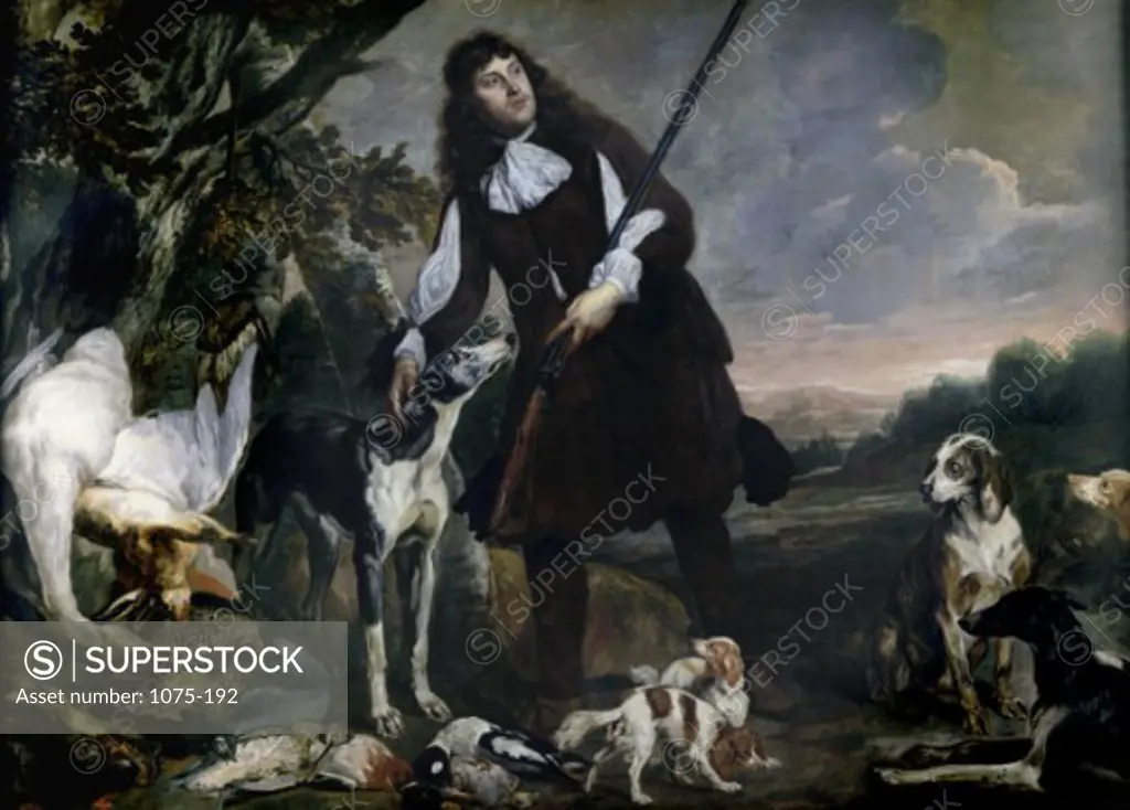 Huntsman with His Dog and Game ca. 1650 Pieter Thijs (Flemish, 1624-1677) and Pieter Boel (Flemish, 1622-1674) Oil on canvas Cummer Museum of Art & Gardens, Jacksonville, FL