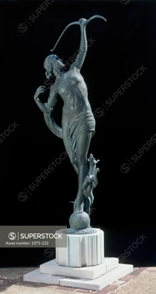 Diana by Anna Hyatt Huntington, sculpture