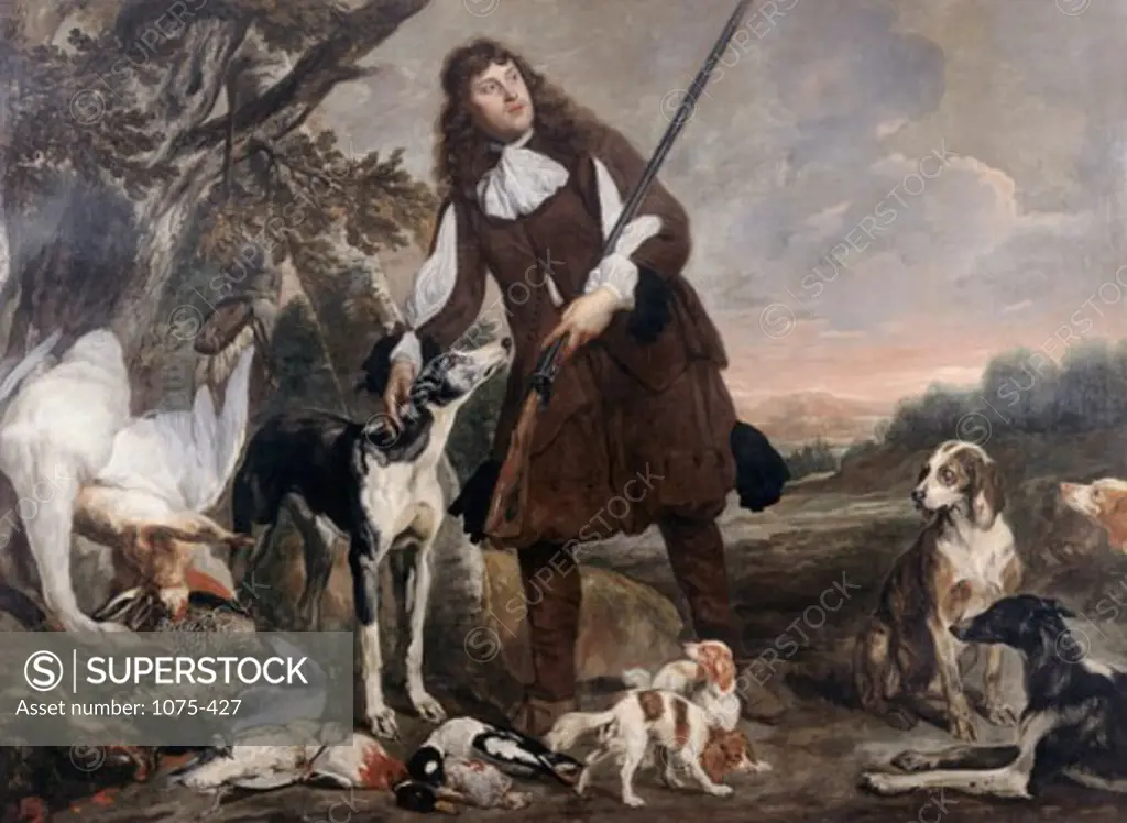 Huntsman with His Dog and Game ca. 1650 Pieter Thijs (Flemish, 1624-1677) and Pieter Boel (Flemish, 1622-1674) Oil on canvas Cummer Museum of Art & Gardens, Jacksonville, FL
