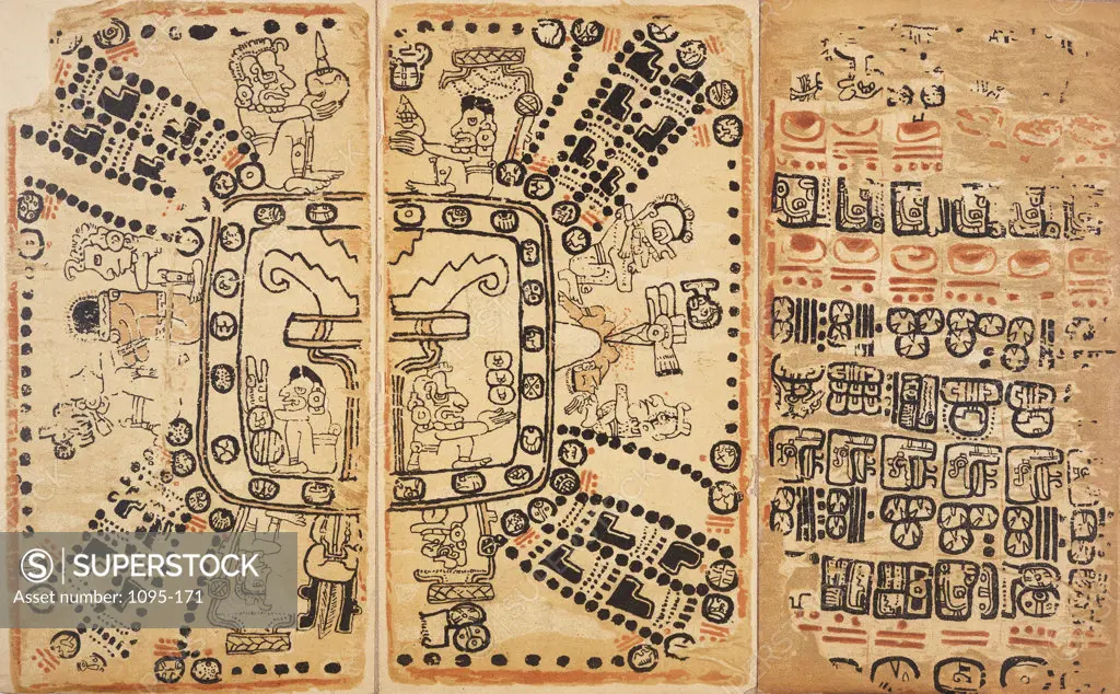Codex Cortesianus Codice Maya Denominado Cortesiano Mexican Art Newberry Library, Chicago 