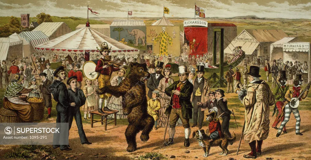 Bruin and the Bear from Aunt Louisas Holiday Guests c. 1860s Kronheim (19th Century/British) Newberry Library, Chicago 