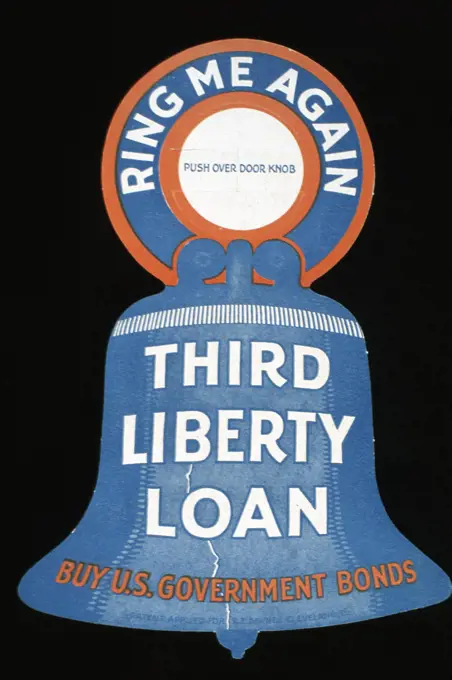 Third Liberty Loan-Buy U.S. Government Bonds Artist Unknown Poster (World War II) 