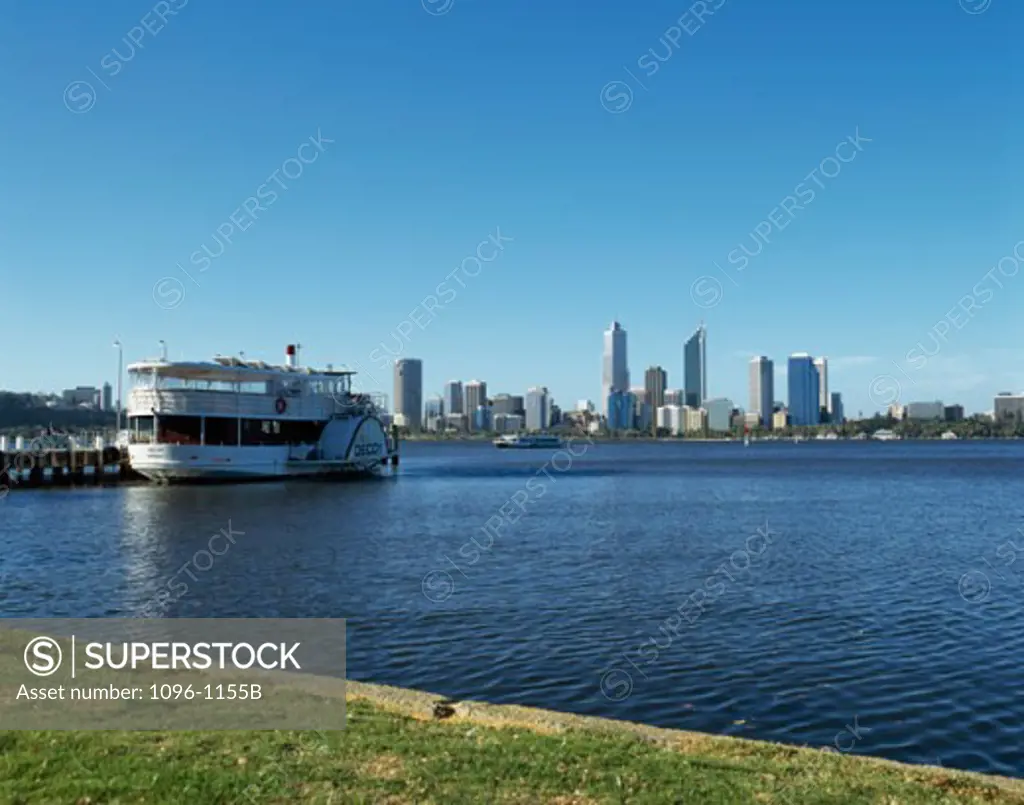 Passenger ship in the river, Perth, Australia