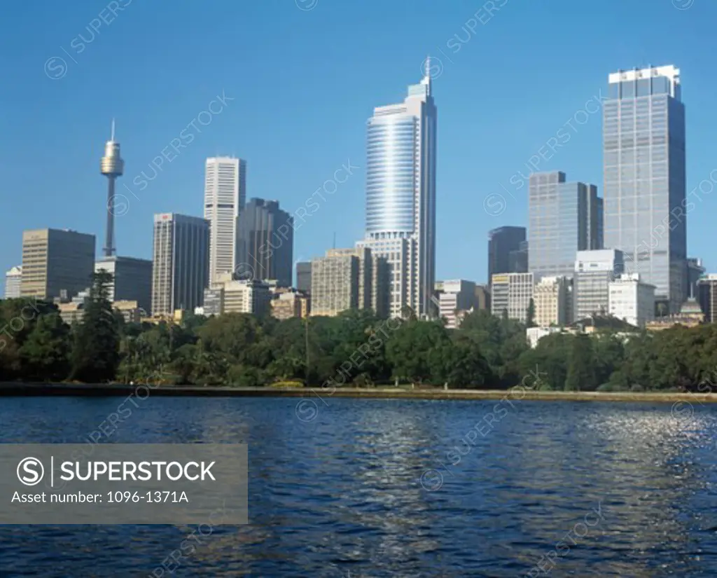 Skyscrapers on the waterfront, Sydney, New South Wales, Australia