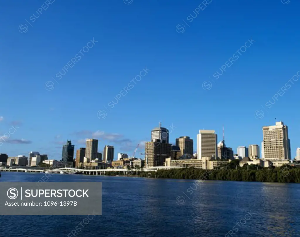 Buildings on the waterfront, Brisbane, Queensland, Australia