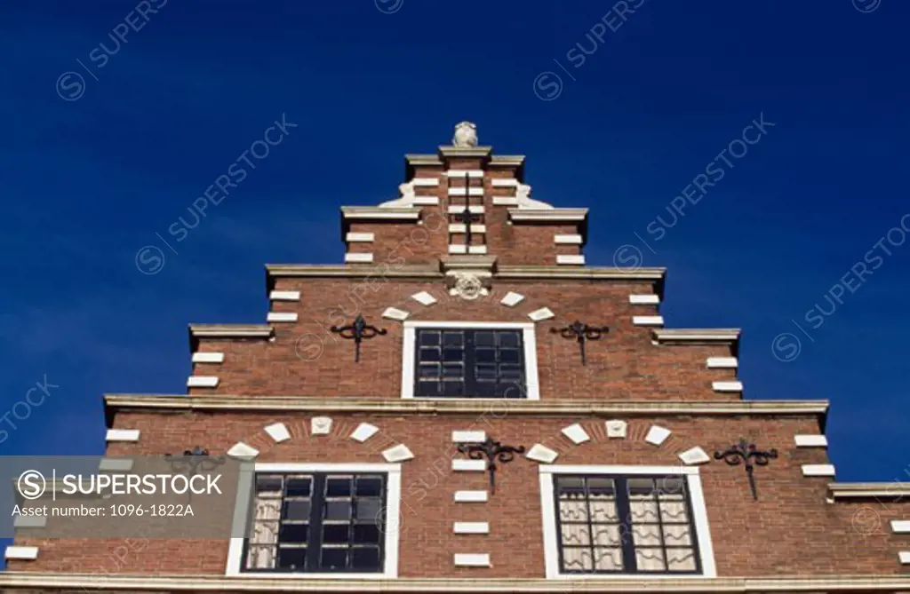 Low angle view of a building, Amsterdam, Netherlands