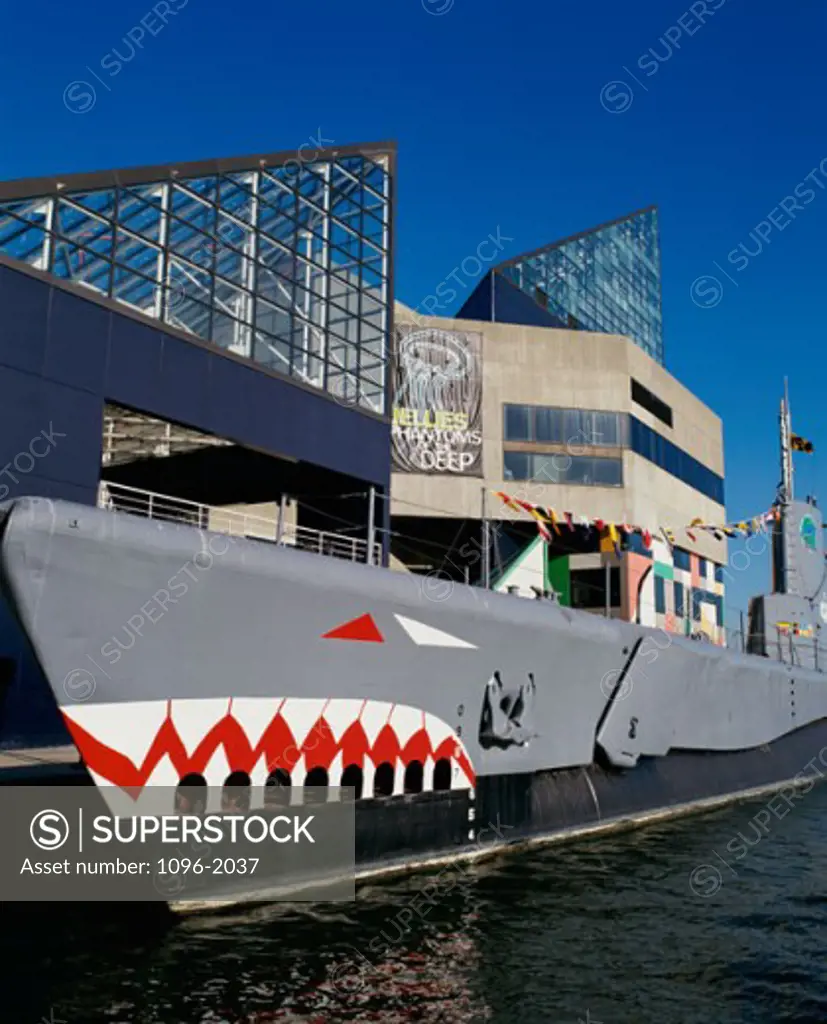 National Aquarium, USS Torsk SS 423, Baltimore Maritime Museum, Baltimore, Maryland, USA
