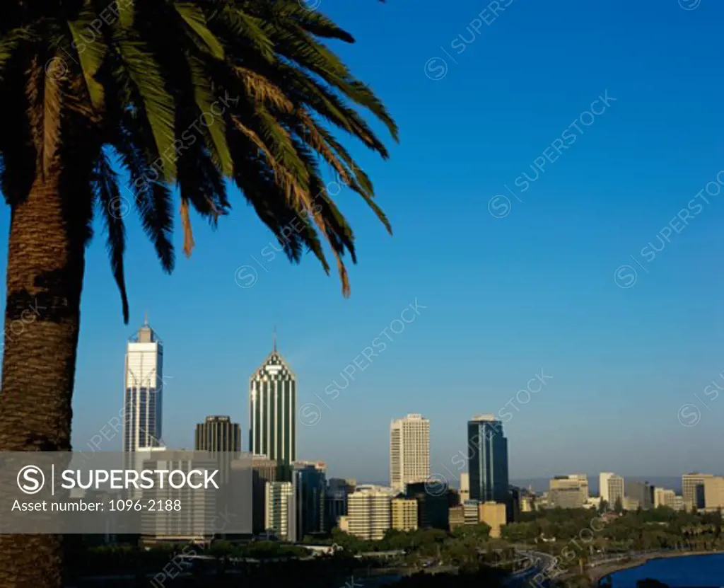 Skyscrapers in a city, Perth, Australia