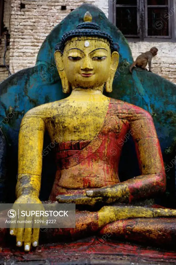 Statue of Buddha, Kathmandu, Nepal