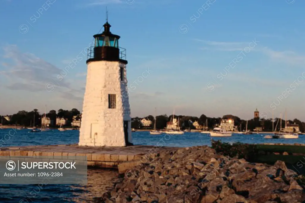 Goat Island Light Newport Rhode Island USA