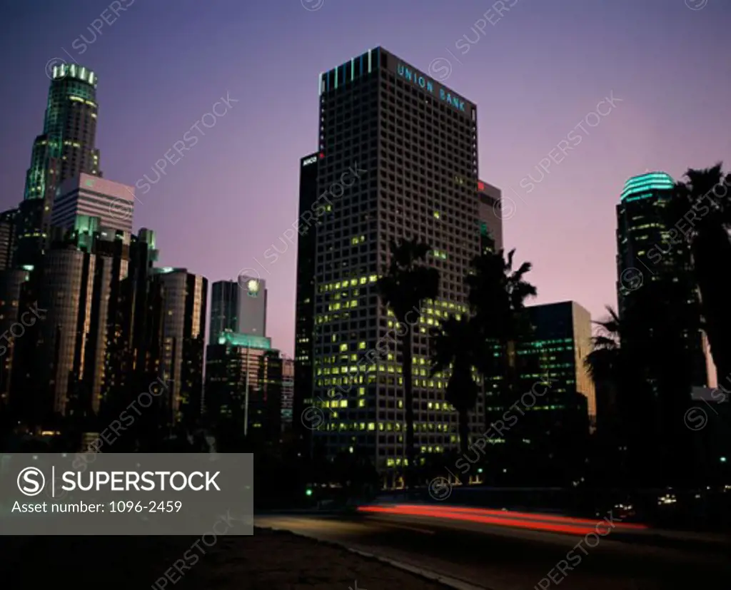Buildings in a city, Los Angeles, California, USA