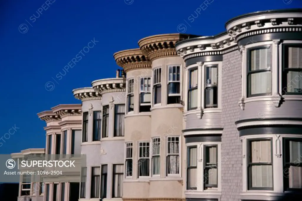 Houses in San Francisco, California, USA