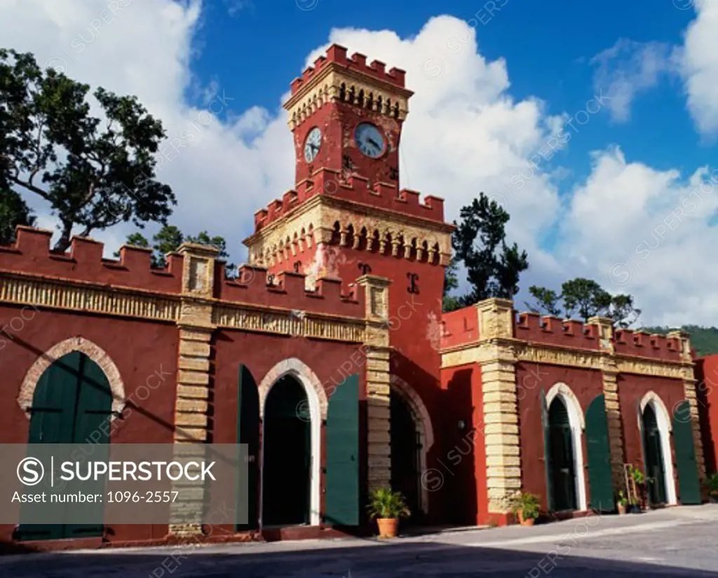 Facade of Fort Christian, Charlotte Amalie, St. Thomas