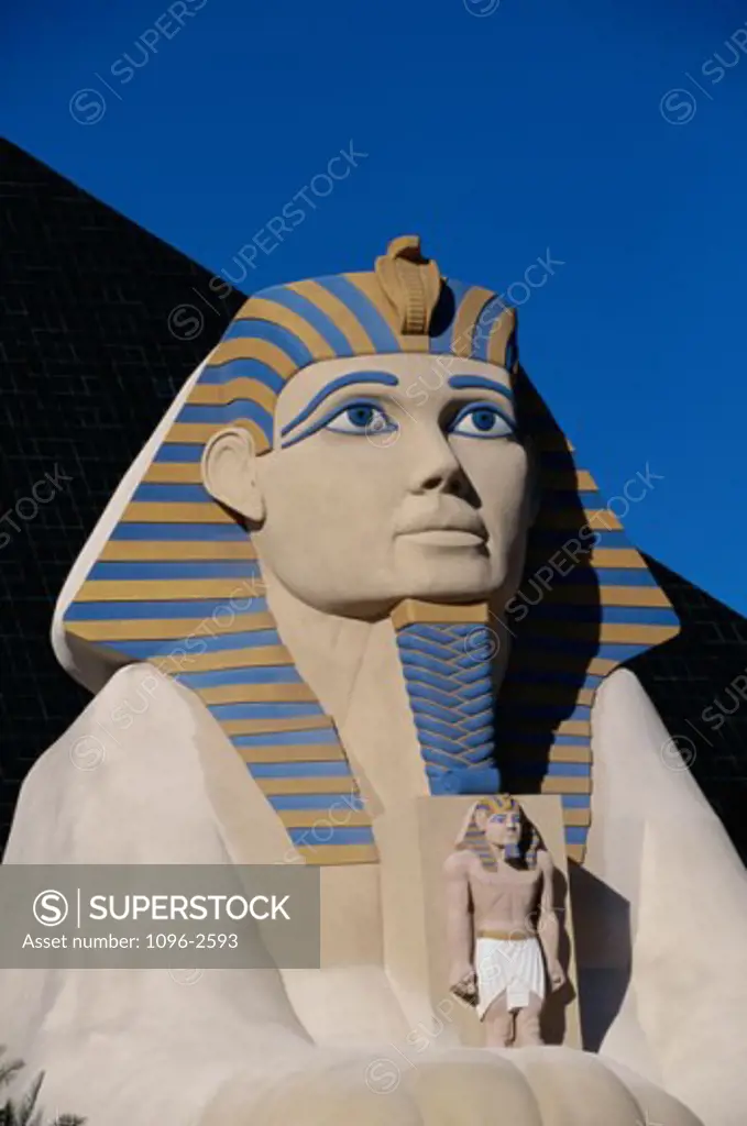 Sphinx at the Luxor Hotel and Casino, Las Vegas, Nevada, USA