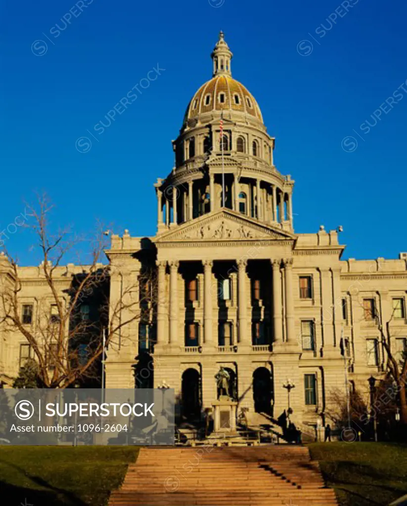 Facade of a building, State Capitol, Denver, Colorado, USA