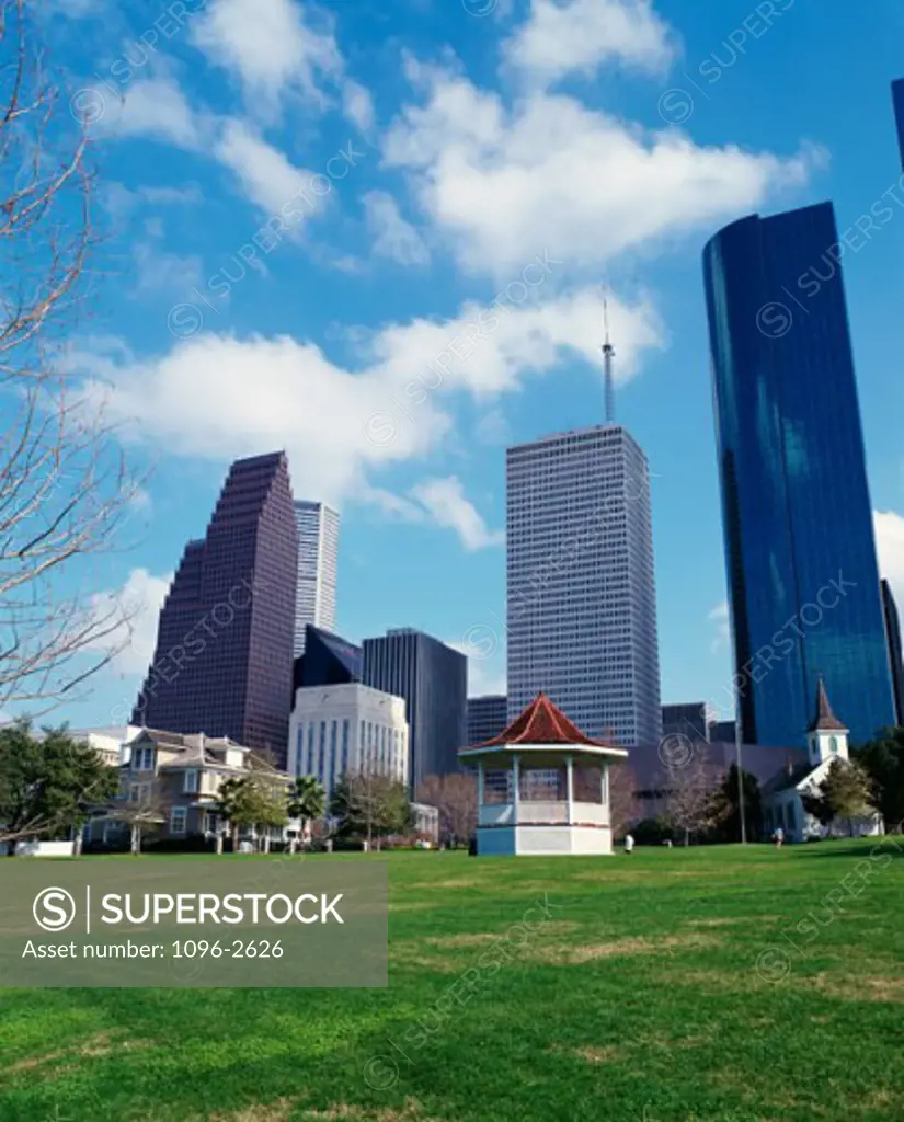 Skyscrapers in a city, Houston, Texas, USA