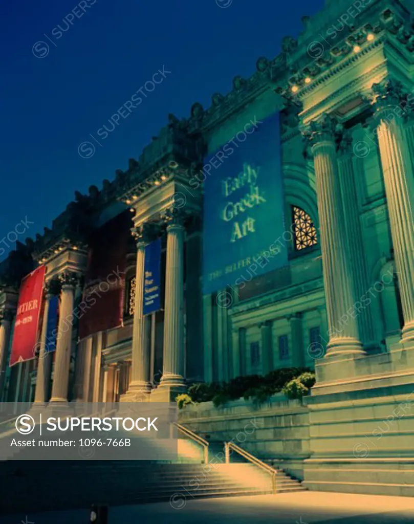 Facade of a museum, Metropolitan Museum of Art, Manhattan, New York City, New York, USA