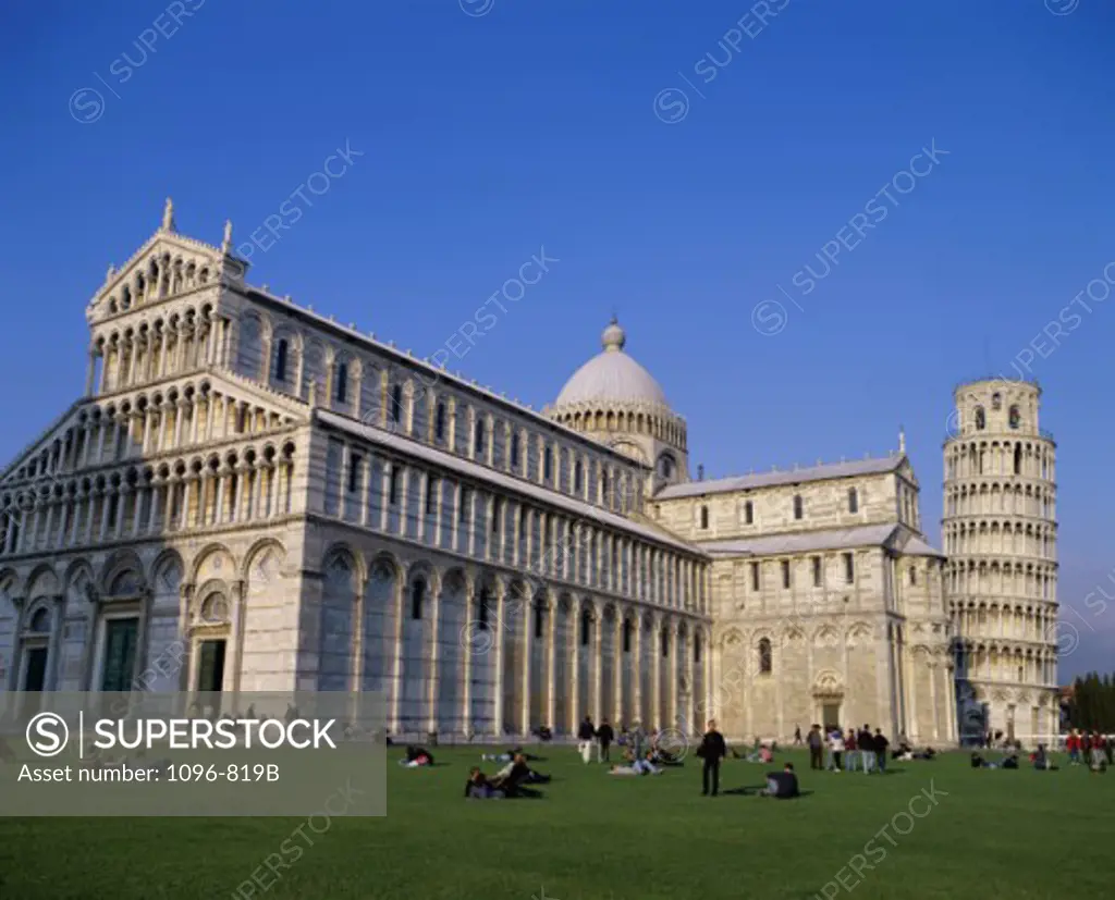 Duomo and the Leaning Tower of Pisa, Pisa, Italy