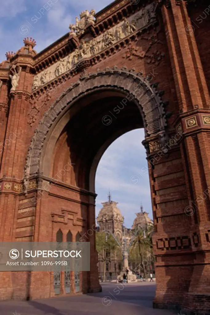 Arc del Triomf Barcelona Spain