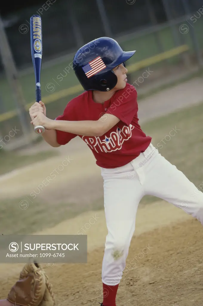 Boy holding a baseball bat