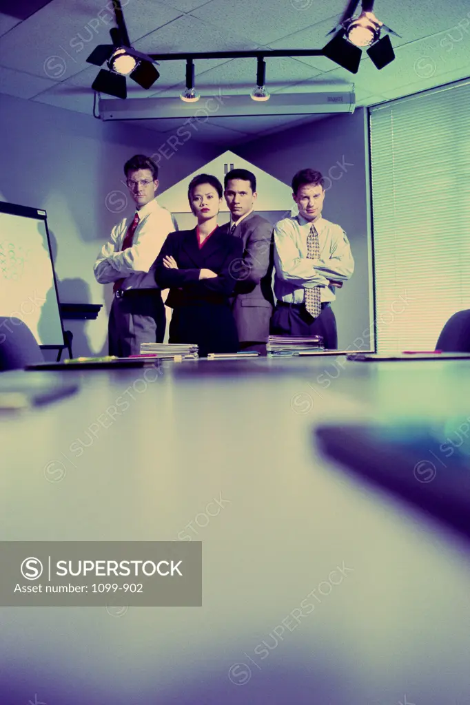 Portrait of business executives in an office