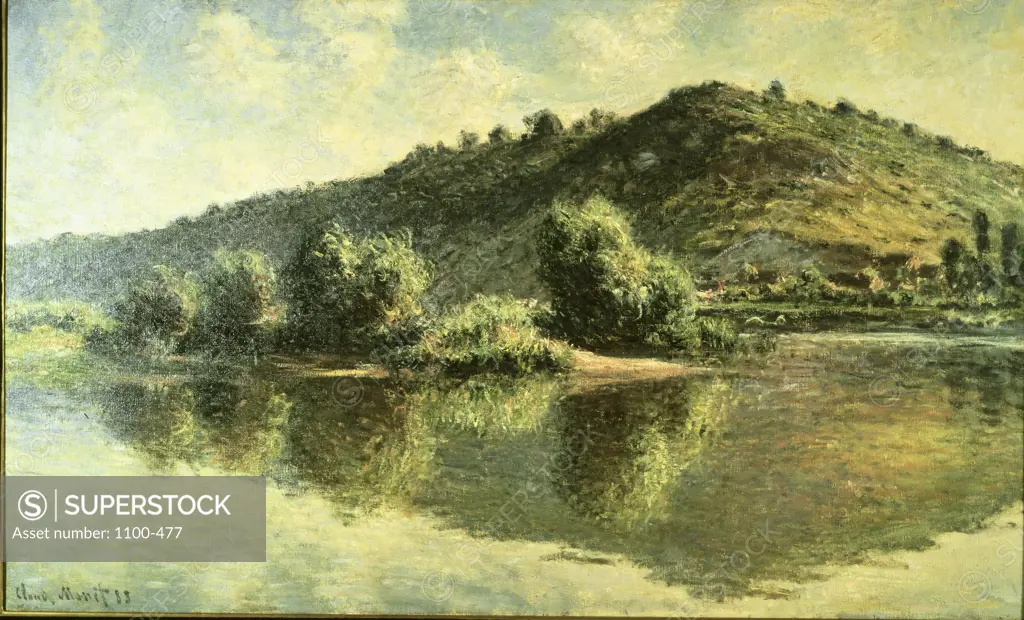 The Seine at Port Villez (La Seine a Port-Villez) 1883 Claude Monet (1840-1926/French) Oil on canvas 
