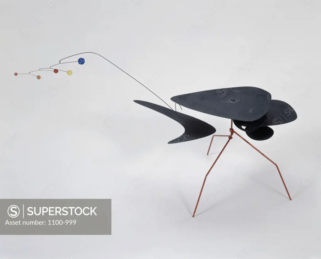 The Beetle c.1948 Alexander Calder (1898-1976 American) Painted Sheet Metal and Wire Christie's Images, New York, USA